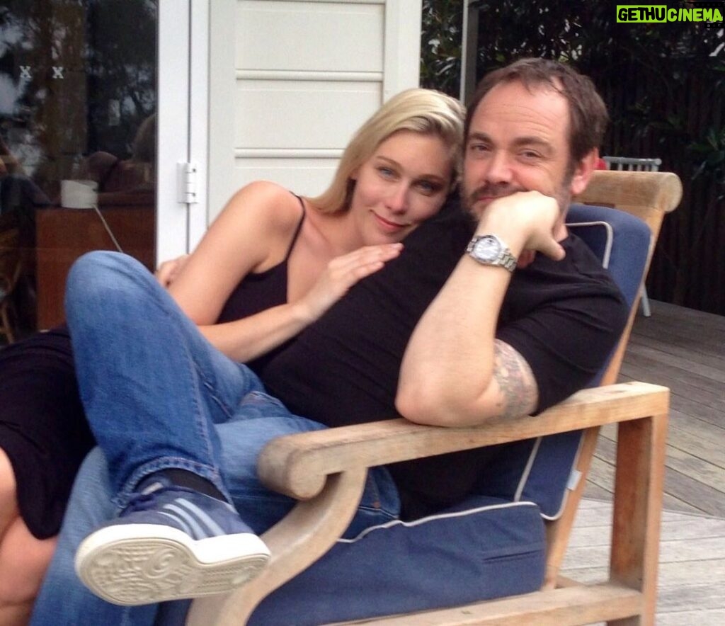 Mark Sheppard Instagram - How it all started… happy valentine’s @slsheppard - you are my everything.