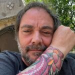 Mark Sheppard Instagram - Moving forward… @kevin_f_quinn @1111ad_tattoo #spnfamily