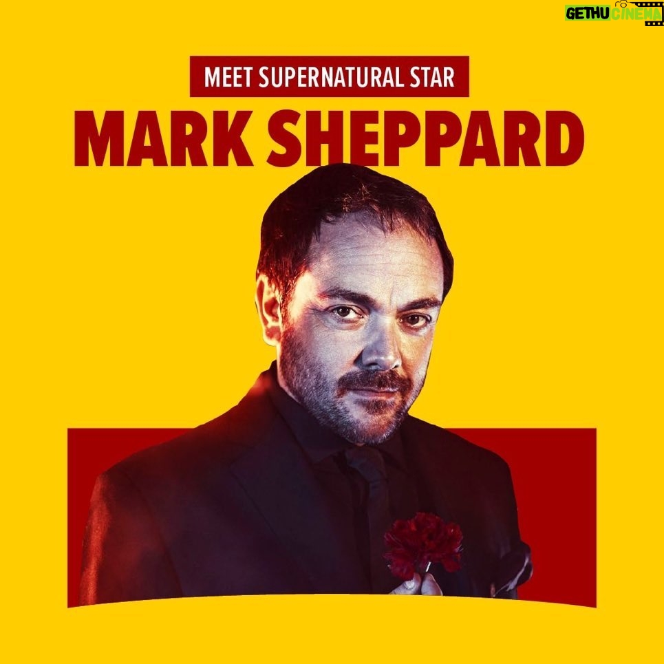 Mark Sheppard Instagram - See you @megaconorlando this weekend! #spnfamily