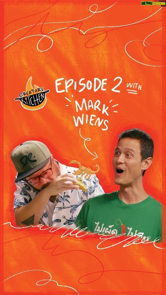 Mark Wiens Instagram - What happened when @bjornshen tried to out-spice @migrationology with his insane Double Sambal Stuffed Crust Pizza? Creators Kitchen Ep. 2 is OUT NOW on our Facebook page! #linkinbio Follow us and sign up on https://creatorslab.co for more foodie content.