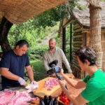 Mark Wiens Instagram - I love meeting positive, humble and talented people. Yesterday we had the pleasure of meeting Tavakkul ( @wilderness.cooking ) who welcomed us with his big, sincere smile at his wonderful place in the village of Gamarvan and cooked some unforgettable lamb meals for us. Thank you for the amazing experience of Azerbaijani hospitality and memories that will last for a lifetime! 🇦🇿 ————————— #reAzerbaijan @reazerbaijan #ExperienceAzerbaijan @experienceazerbaijan Qemervan, Qebele rayonu
