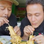 Mark Wiens Instagram - Indonesian food - bone marrow soup with a straw! 🦴 📍 Kikil Sapi Bronggalan #Surabaya #Indonesia @budi_tarjo Surabaya, Indonesia