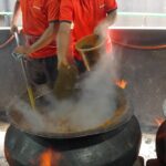 Mark Wiens Instagram - Mezban - A traditional Bangladeshi meal, 4 main dishes, prepared from a full cow. Here’s how they make the Mezbani beef 🥩 ! @petukcouple 📍Mezzanine Haile Ayun #Chittagong #Bangladesh