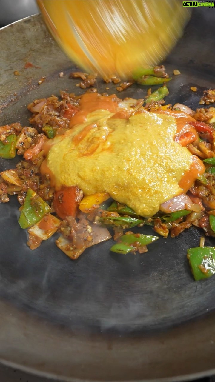 Mark Wiens Instagram - Volcanic flaming “mutton tikka tawa!” Amazing North Indian food at @amritsrrestaurant #Bangkok #Thailand #IndianFood Amritsr Indian Cuisine Sukhumvit 11