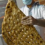 Mark Wiens Instagram - The great sangak bread! 📍 @yashar_palace #Dubai with @thefoodranger @mr.taster #PersianFood Yashar Palace Restaurant Dubai