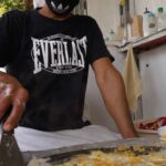 Mark Wiens Instagram - Street food in Dubai - Regag Bread with @mr.taster & @thefoodranger #Dubai #UAE #IranianFood
