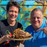 Mark Wiens Instagram - I changed my IG username from Jeffrey Merrihue to XtremeFoodies to match the web site and APP my brother and I launched many years ago - I have decided to keep my actual name - Jeffrey Merrihue - so as not to confuse my kids. One of the earliest collaborators was Mark Wiens who had 40,000 followers 😱 at the time- he is still our ambassador for Bangkok and we have started rolling out his YouTube links to the corresponding cities on XtremeFoodies so when traveling you can get tips on the best local food and hear what Mark has to say about his favorites @migrationology @bullittsf In this photo we are pictured with a lamb head at @aquiestexcoco #xtremefoodies Tijuana, Baja California