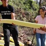 Mark Wiens Instagram - Karen village food - cooking a huge banana tree! Thank you to @mookshilltribecrafts I had a few amazing days learning about Karen people and their delicious food in #MaeHongSon #Thailand This is just a short 1 min clip here, you can watch the full video process on YouTube now. Mae Hong Son, Thailand