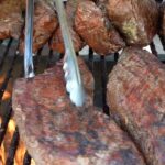 Mark Wiens Instagram - King of Tri-Tip Steak 🥩 Legendary California Sandwich! with @trendieats @mexi_papa_adventures @jeffrey_merrihue Don’t miss the apple horseradish! 📍 Cold Spring Tavern, #SantaBarbara #California #steak