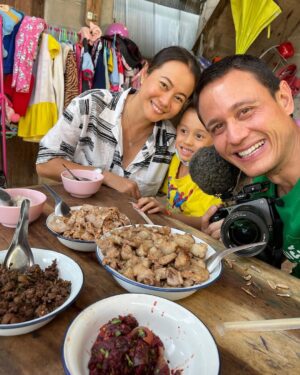 Mark Wiens Instagram - Merry Christmas to you and your family! It was a privilege for Ying, Micah, and I to be invited to celebrate Christmas with an amazing Akha community in #ChiangMai. One of the most memorable Christmas experiences I’ve had. Full video coming soon! #Christmas2021 #Thailand #Akha