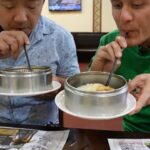 Mark Wiens Instagram - Giant Soup Dumplings 🥟 with @mikexingchen #dumplings Watch the full video on YouTube now! 📍 Long Xing Ji Juicy Dumpling Wang Xing Ji Juicy Dumplings