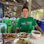 Mark Wiens Instagram - Thai jungle curry has long been one of my favorite dishes, and this jungle curry with frog (แกงป่ากบ) was one of the best I’ve had in a while. Maximum flavor, heat, herb, and an entire 🐸 , packed into a single bowl 🌶 🔥 #Kanchanaburi #ThaiFood #ไม่เผ็ดไม่กิน ร้านเจ้ปุ้มอาหารป่า ลาดหญ้า