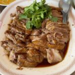 Mark Wiens Instagram - Bangkok’s best braised goose! With @itan @pongtap_lunlaman @baanpukaidong #Bangkok #Thailand 📍อุไร ห่านพะโล้ Urai Han Paloe อุไร ห่านพะโล้ ทรงวาด