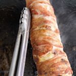 Mark Wiens Instagram - @percheronmexicangrill Cheese, carne asada, onions, tomato, avocado, all wrapped in a massive tortilla, fully plastered in bacon, and fried until crispy. So good!! #MexicanFood #burrito #tucson