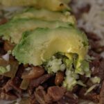 Mark Wiens Instagram - @karameloking It’s called a karamelo, a flour tortilla filled with cheese, steak, onions, beans, and avocado. Garnish with onions and a huge amount of salsa. Must eat when you’re in #Tucson #Arizona #streetfood #mexicanfood with @benniebustamante