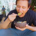 Mark Wiens Instagram - Traveled deep into Thailand’s rainforest to eat this rare curry - so many ingredients! Fish Curry with Rattan Shoots (แกงน้ำเคยยอดหวาย) Note: That ball wasn’t actually krill paste, but fermented fish past. 📍 Phatthalung (พัทลุง) #ThaiFood #AmazingThailand @tourismthailand