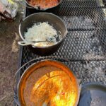Mark Wiens Instagram - An honor to hang out with @johnhaney8462 and his family. Along with an epic slow bbq, we had a “South Carolina hash” battle - tomato 🍅 based VS. mustard based. Hash is a very regional dish, only really found in South Carolina, that includes - in this case bbq pig face 🐷 , deboned and made into a stew, to eat over rice - so good!! #bbq #SouthCarolina #food Charleston, South Carolina