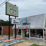 Mark Wiens Instagram - Fresh seafood, cooked perfectly @saltboxseafoodjoint We ate red drum fish, fish soup, fried shrimp, and smoked trout tamales. Amazing meal, highly recommended, thank you Chef Ricky! Saltbox Seafood Joint