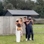 Mark Wright Instagram - Yesterday we surprised mum and dad with a 40th wedding anniversary party. After driving around for 40 mins to throw the scent of where we were going, we ended up back at the same place. @joshwright4444 @holliekanewright garden haha. What a special day 💙💗 @bigmarkwright @carolwright1