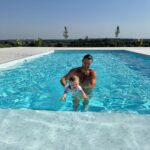 Mark Wright Instagram - A wholesome weekend that was a scorcher!! Family time from start to finish. Being uncle Mark is the best 💙☀️👶 🐕 🍺 Home Sweet Home