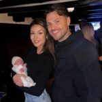 Mark Wright Instagram - We finally met our little premature warrior Dustin. He’s perfect and was so worth the wait. Little Josh seems so big now when holding them together. Love our little nephews to pieces. 💙💙