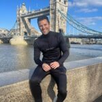 Mark Wright Instagram - London Town Born (not) bred. Name a better city…. 🇬🇧 💪🏻 Tower Bridge
