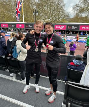 Mark Wright Instagram - Completing both our second marathons, but this time together!! Wouldn’t have wanted to cross the line with anyone else. We have done some things and seen some places together as brothers, now we add a new one the list. The @londonmarathon 
Love this kid so much  @joshwright4444 another one ticked off boy 😊💙