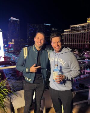 Mark Wright Instagram - Mark & Mark in Vegas @markwahlberg