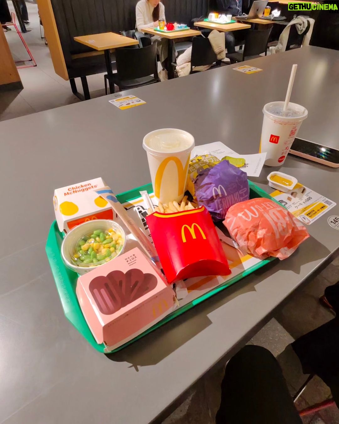 Mark Zuckerberg - 455.4K Likes - Japanese McDonald's: 10/10. Give these guys a Michelin star.