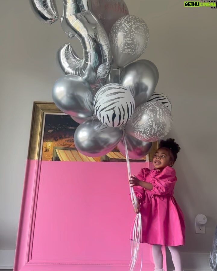 Marlo Hampton Instagram - Happy Birthday to my Taupe! My baby girl is now 3 years old 🎉🎉 ! Aunties Aquarius baby 💕