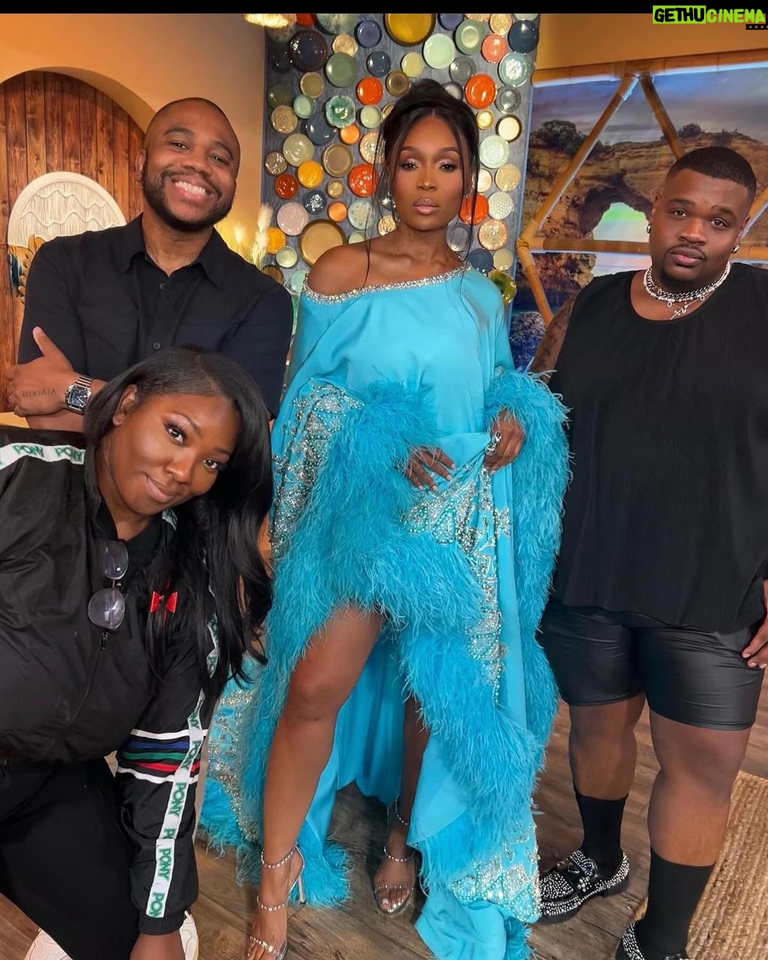 Marlo Hampton Instagram - Happy Birthday 🎊🎂to my Aquarius brother @jus10__perry you’re an amazing husband, creative manager, dad, son, & uncle! We give you hell, but we all love you a lot!! Live it up all ♒️ season.