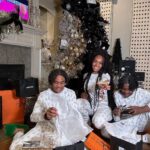 Marlo Hampton Instagram - My best present on Christmas was spending time with my family. Wearing @shopcoordinates