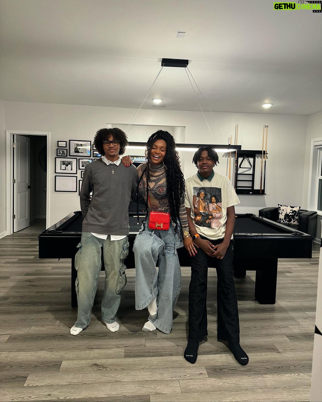 Marlo Hampton Instagram - Being happy is the goal, but inspiring greatness is my vision. #raisingyoungmen #boymom