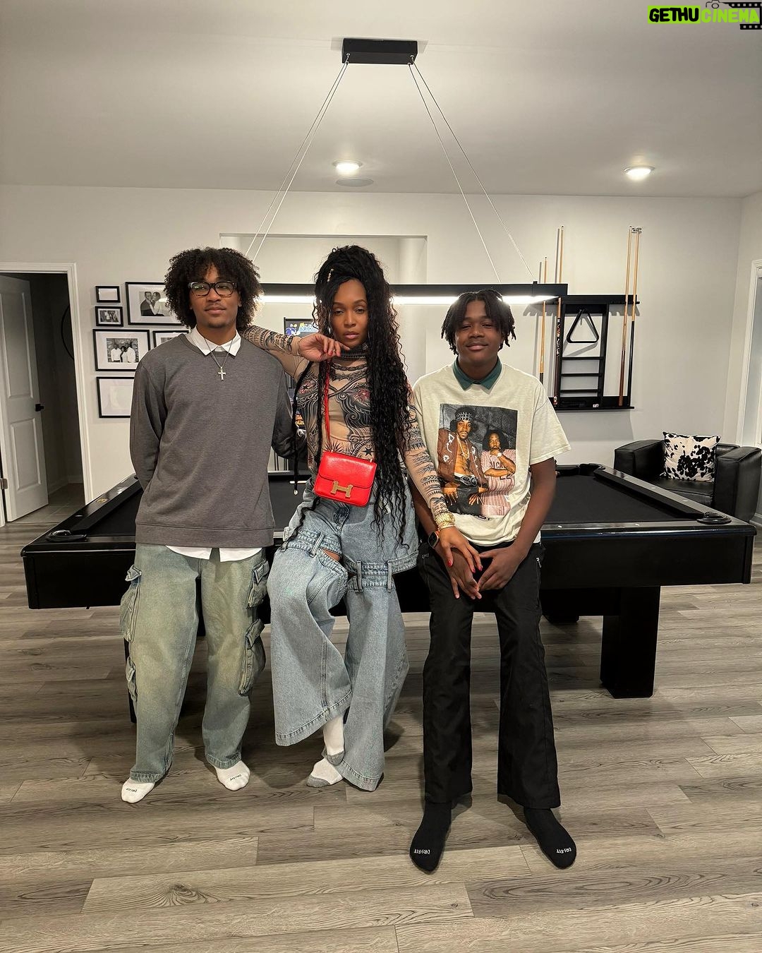 Marlo Hampton Instagram - Being happy is the goal, but inspiring greatness is my vision. #raisingyoungmen #boymom