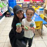 Marlo Hampton Instagram - Happy Happy Birthday 🎊to my God baby Chandler. I love you so much and I’m blessed to share a birthday with you!! The big 5💙 I remember when your mommy was this small! #happybday