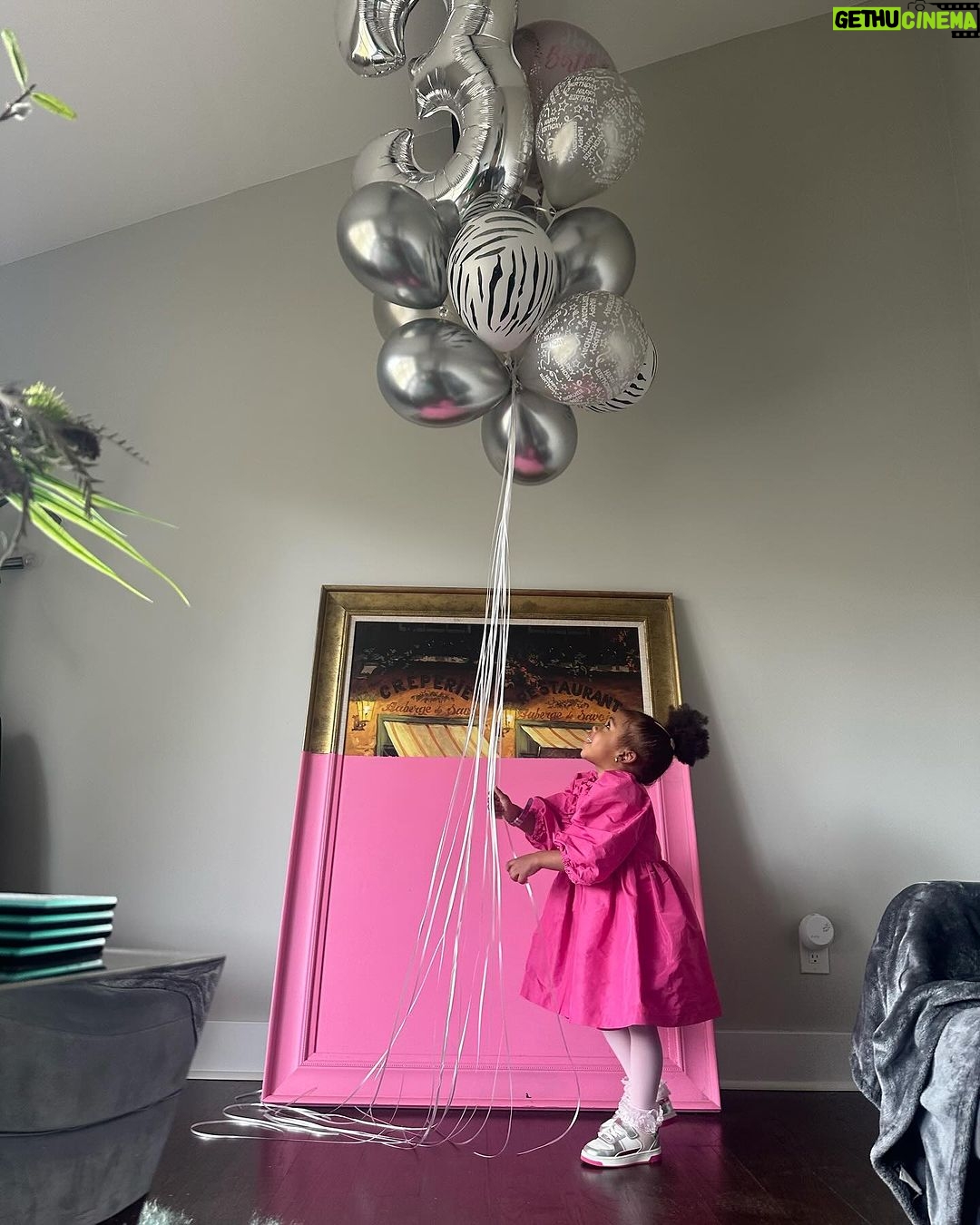 Marlo Hampton Instagram - Happy Birthday to my Taupe! My baby girl is now 3 years old 🎉🎉 ! Aunties Aquarius baby 💕