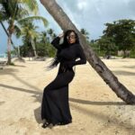 Marlo Hampton Instagram - Off the grid, be back never 📍Paradise Dress @houseofcb Dominican Republic