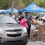 Marlo Hampton Instagram - Uniting for Our Community!!! The pleasure was mine participating in the FIT/SPC Thanksgiving Food Distribution Event — “We distributed 250 turkeys, more than 200 bags of groceries, 235 snack packs, and a gift card for each family. We know that we impacted the lives of more than 250 families, totaling more than 1100 people in those families.” #FIT @stpetersburgcollege Special thanks to @jah331 and all my friends & family back home @fashionjunkyqueen @daidream_ @tonyafudge @bald.the.beautiful @tish_.therealtor @sipcwinery 📸 @danitaharrisonphotography
