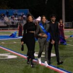 Marlo Hampton Instagram - On Friday night, William and I escorted Michael on the field, he represented the Junior Class in Homecoming Court 2023!! 💙😊 I’m so proud of him and full of Joy! This joy that I have World didn't give it, and the world Can't take it away, I got it, I got it In my walk, In my talk, In my home,