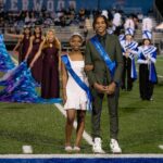 Marlo Hampton Instagram - On Friday night, William and I escorted Michael on the field, he represented the Junior Class in Homecoming Court 2023!! 💙😊 I’m so proud of him and full of Joy! This joy that I have World didn't give it, and the world Can't take it away, I got it, I got it In my walk, In my talk, In my home,