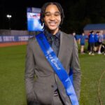 Marlo Hampton Instagram - On Friday night, William and I escorted Michael on the field, he represented the Junior Class in Homecoming Court 2023!! 💙😊 I’m so proud of him and full of Joy! This joy that I have World didn't give it, and the world Can't take it away, I got it, I got it In my walk, In my talk, In my home,