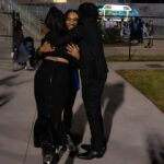 Marlo Hampton Instagram - On Friday night, William and I escorted Michael on the field, he represented the Junior Class in Homecoming Court 2023!! 💙😊 I’m so proud of him and full of Joy! This joy that I have World didn't give it, and the world Can't take it away, I got it, I got it In my walk, In my talk, In my home,