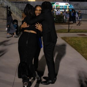 Marlo Hampton Instagram - On Friday night, William and I escorted Michael on the field, he represented the Junior Class in Homecoming Court 2023!! 💙😊 I’m so proud of him and full of Joy! This joy that I have World didn't give it, and the world Can't take it away, I got it, I got it In my walk, In my talk, In my home,
