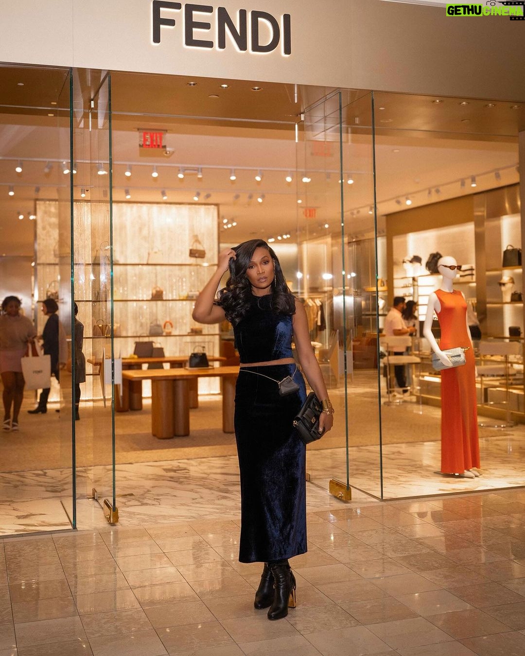 Marlo Hampton Instagram - Fashion is what you buy, style is what you do #ido FENDI