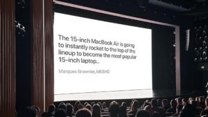 Marques Brownlee Instagram - Damn, what a moment. It was only maybe 6 or 7 years ago that independent content creators straight up didn’t get invited to these events. Now to be taken just as seriously as any other media and quoted by the CEO in the first few seconds of the biggest tech event of the year is... quite validating, of course. And inspiring to keep doing more, keep opening doors and keep creating. Good looks, Tim (doesn't mean I'm going to go easy on your new phones though 😅)