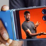 Marques Brownlee Instagram – RAZR beat Samsung to the punch by covering the whole outside of their flip phone with another screen… $999. cop or drop?