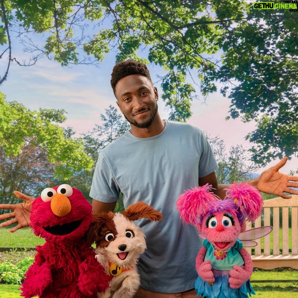 Marques Brownlee Instagram - My collab with Elmo and the Sesame Street crew is now up! Check out the Sesame Street YouTube channel 🥹