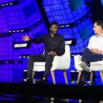 Marques Brownlee Instagram - Comfort zone: Expanded. Something about the head mounted mic is so out of my element hah. Had a great time speaking at the #CollisionConf yesterday with @ATT all about the future of tech, Electric cars, #AI prompt engineering, 5G, etc…were all on the table. #ATTInfluencer
