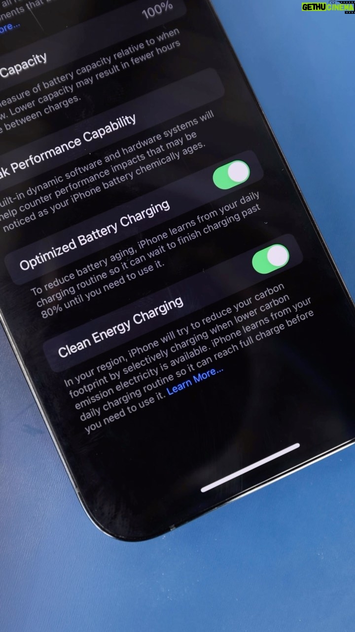 Marques Brownlee Instagram - A Rare iPhone Environmental W (until everyone turns it off)