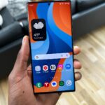 Marques Brownlee Instagram - Current homescreen. S23 Ultra. Overdrop weather widget. Backdrops app wallpaper.